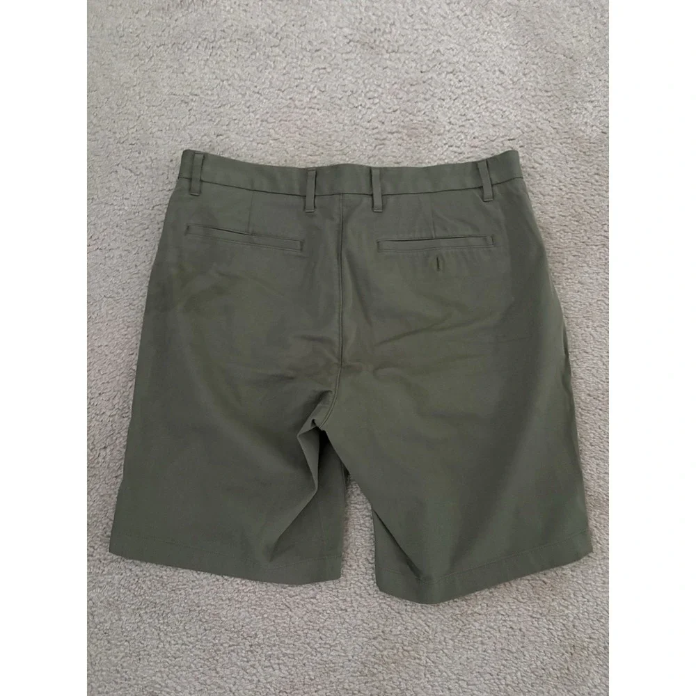 Everlane Lot of 2 Mens Uniform Slim Fit Shorts Size 34 Tan Green